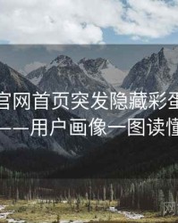 微密圈官网首页突发隐藏彩蛋全记录——用户画像一图读懂