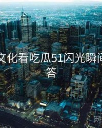 从粉丝文化看吃瓜51闪光瞬间互动问答