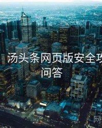 超详细！汤头条网页版安全攻略互动问答