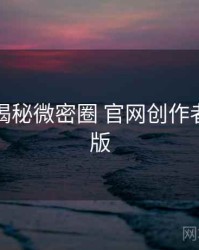 老玩家揭秘微密圈 官网创作者谈沉浸版